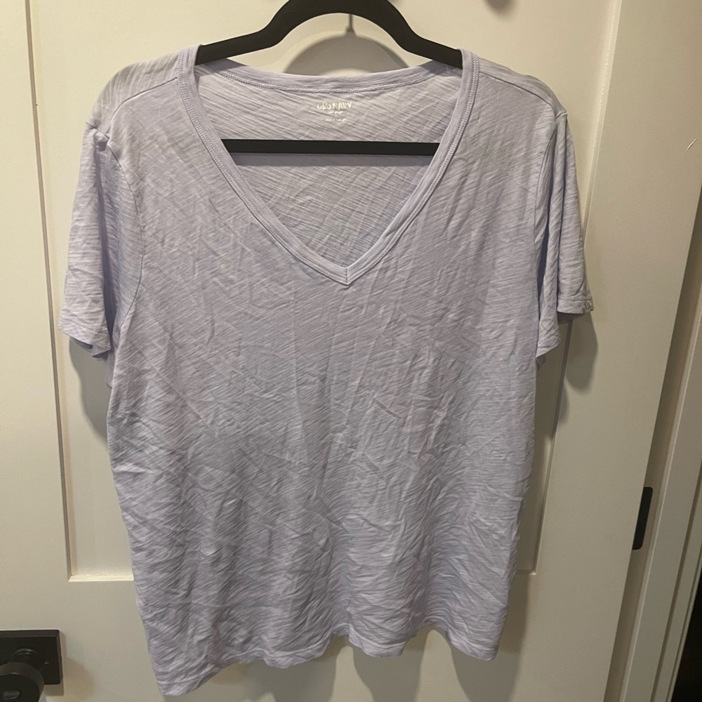 Old Navy Lavender Crew Neck Tee